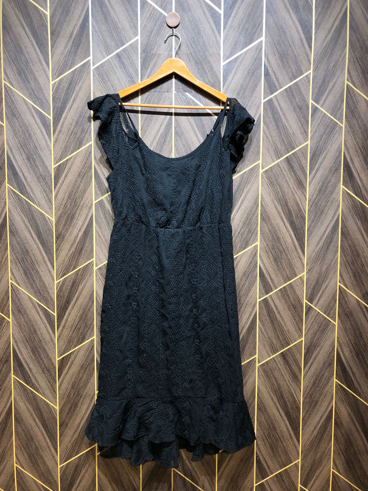 Western Long Maxi Chiffon Large | Size | Chest 20 | Length  47