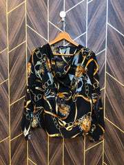 Western Top Chiffon – Small Size (Chest: 18, Length: 25  )
