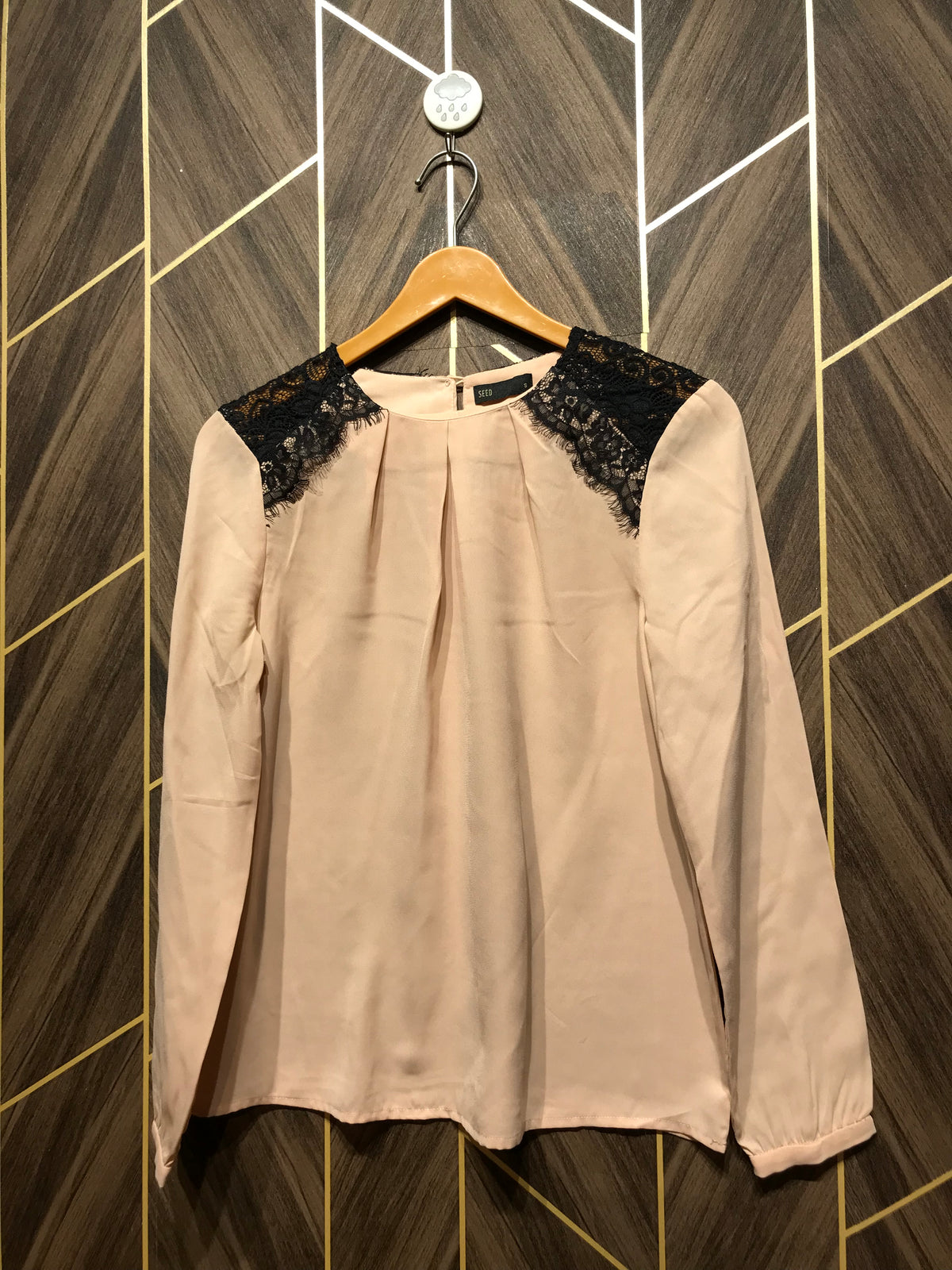 Western Top Small Chest 18 Length 26 Chiffon see through