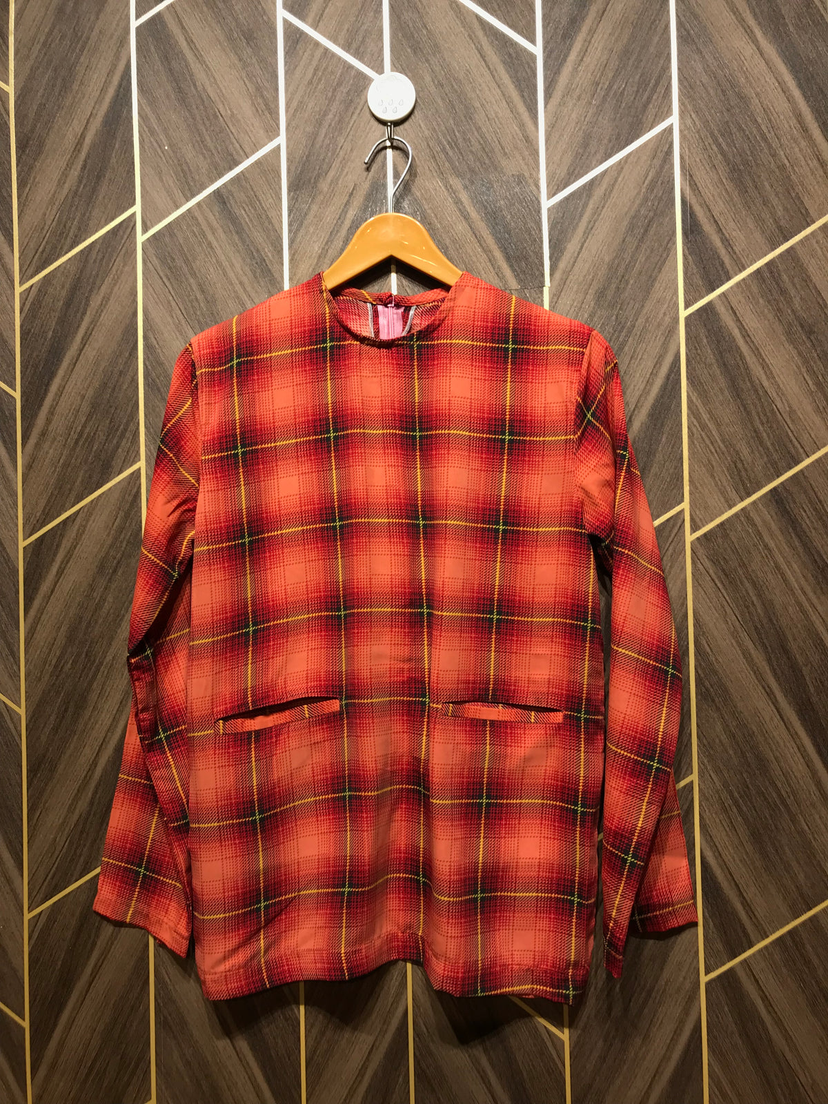 Western Top XSmall Chest 17 Length 27 Chiffon