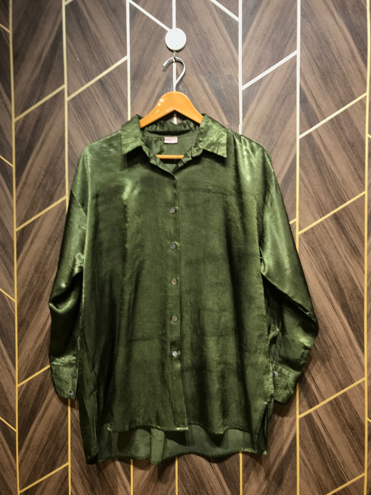 Western Top XLarge Chest 22 Length 29 Silk