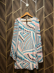 Western Top Small Chest 18 Length 36 Chiffon