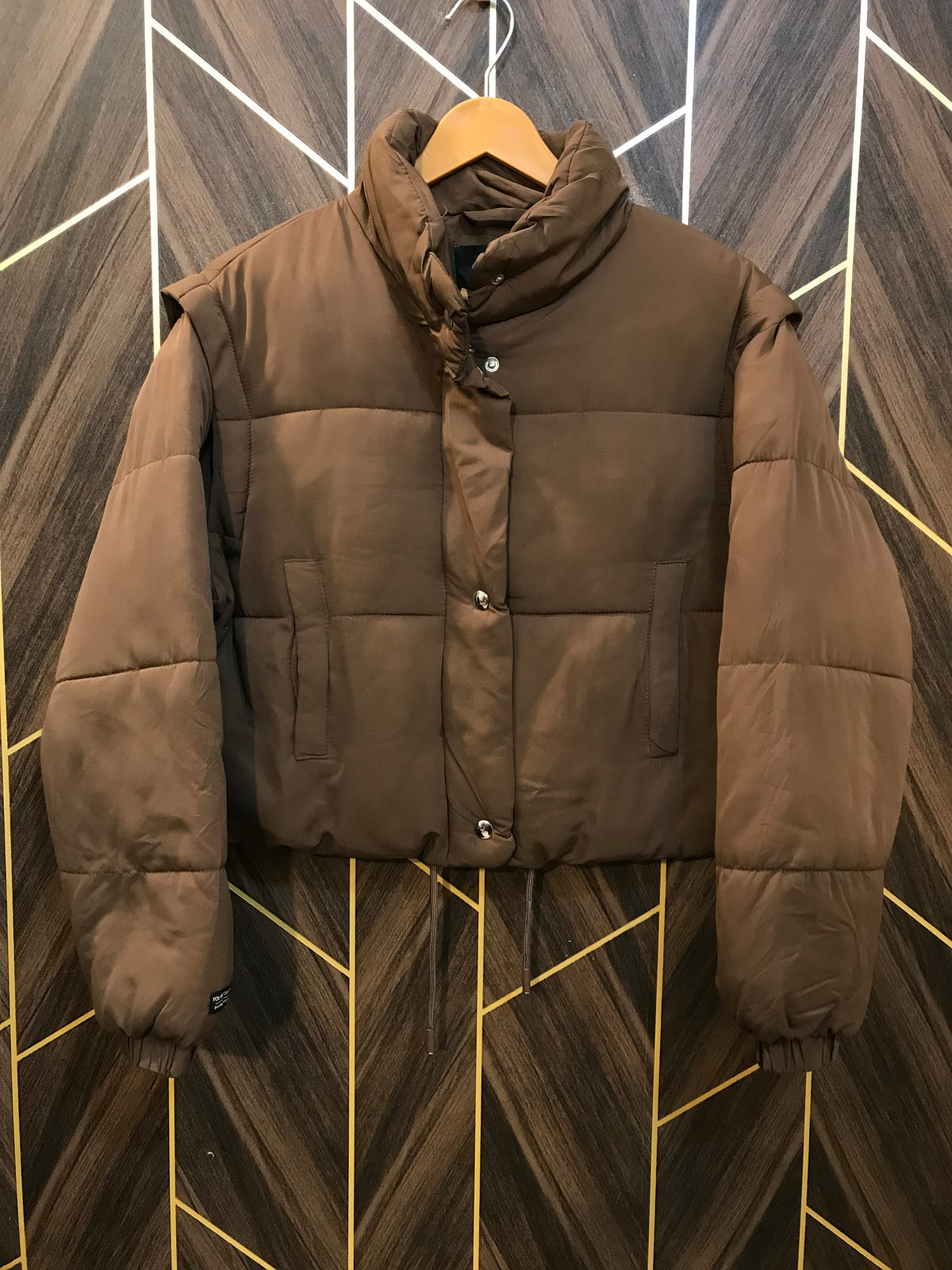 Puffer Jacket M Crop