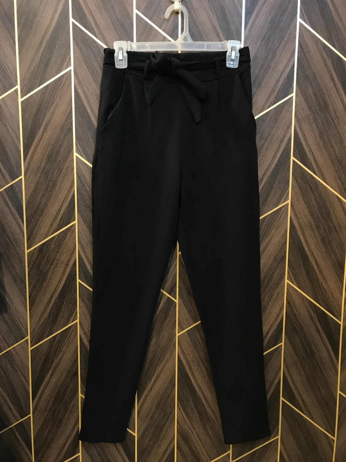 28 High Waist Belt Pent Ankle Length