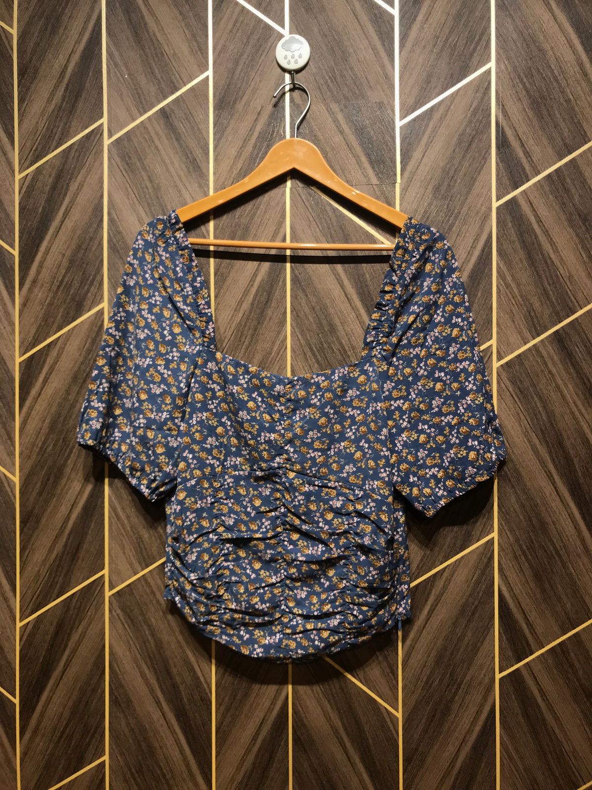 Trendy Chiffon CropTop Size Medium