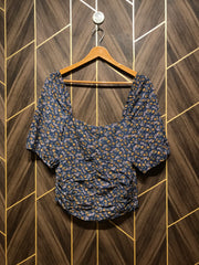 Trendy Chiffon CropTop Size Medium