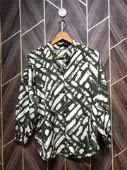 Western Top Medium Chest 19 Length 27 Chiffon