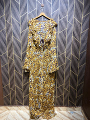 Long Maxie Chiffon Large Chest 22 Length 59