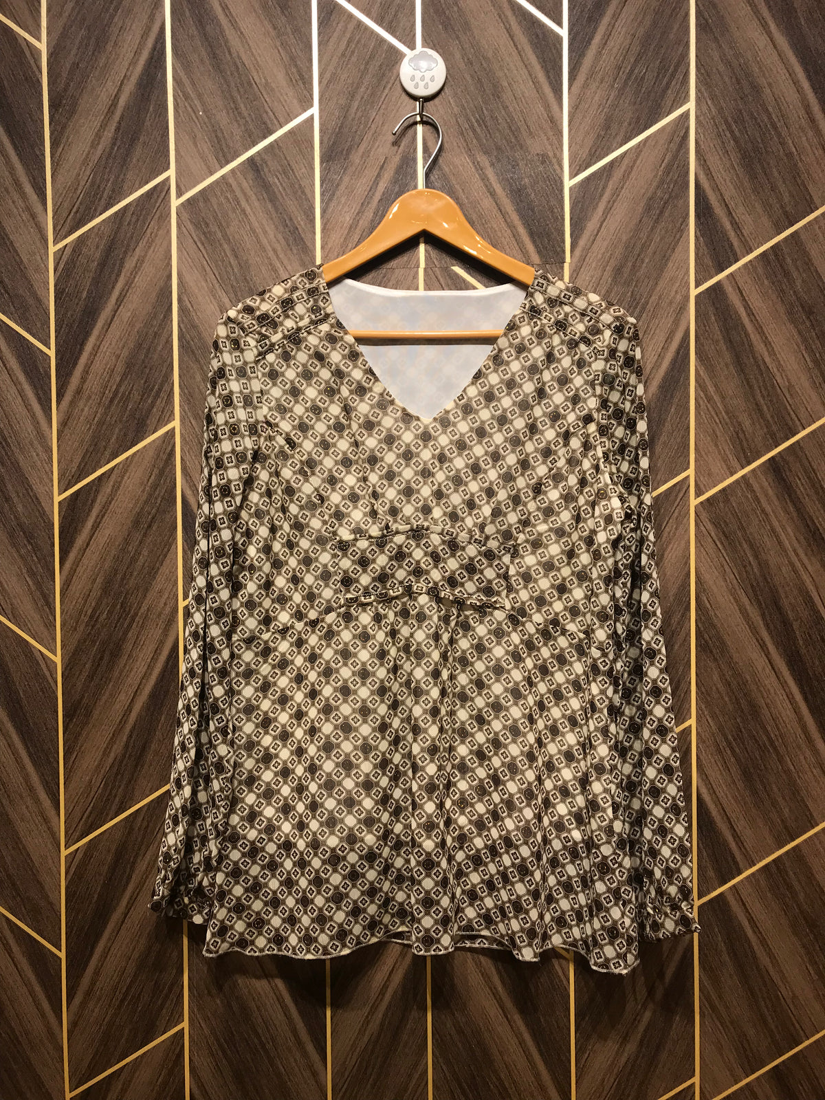 Western Top Small Chest 18 Length 27 Chiffon R-1