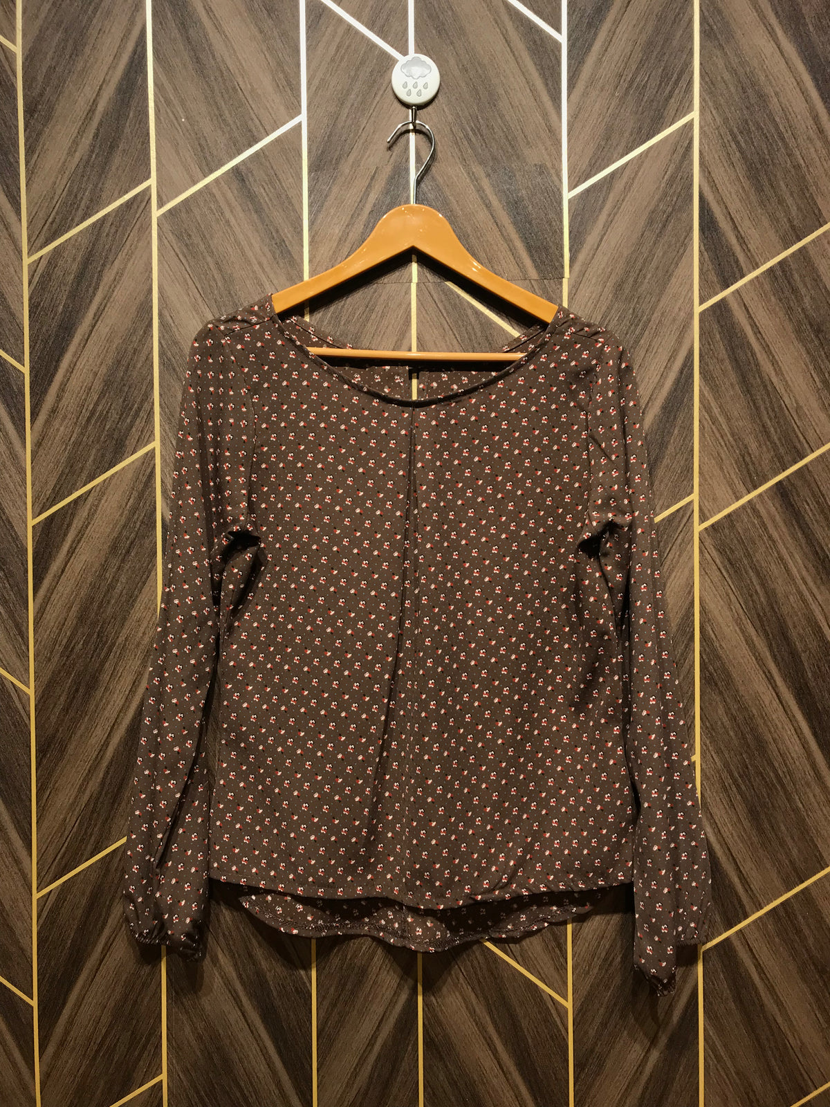 Western Top Small Chest 18 Length 21 Chiffon R-1