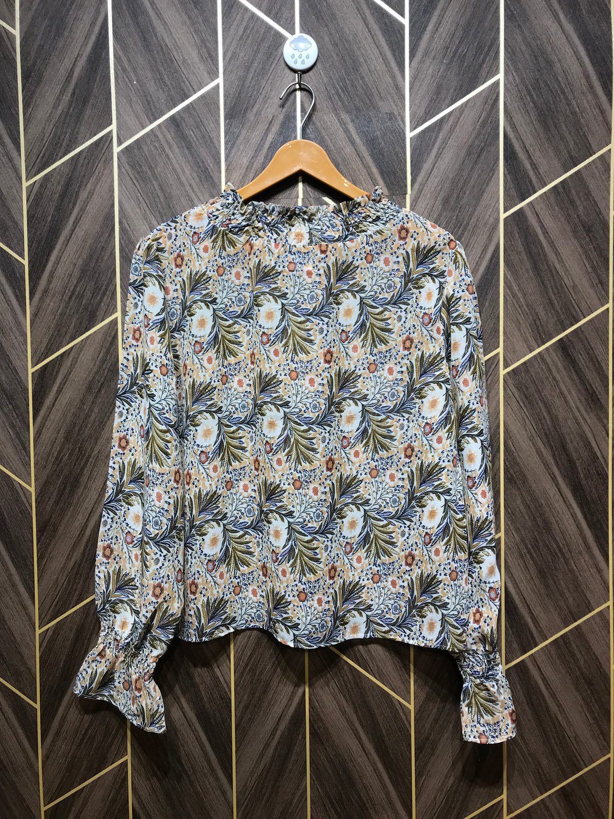 Western Top Large Chest 22 Length 23 Chiffon R-1