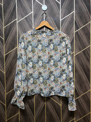 Western Top Large Chest 22 Length 23 Chiffon R-1