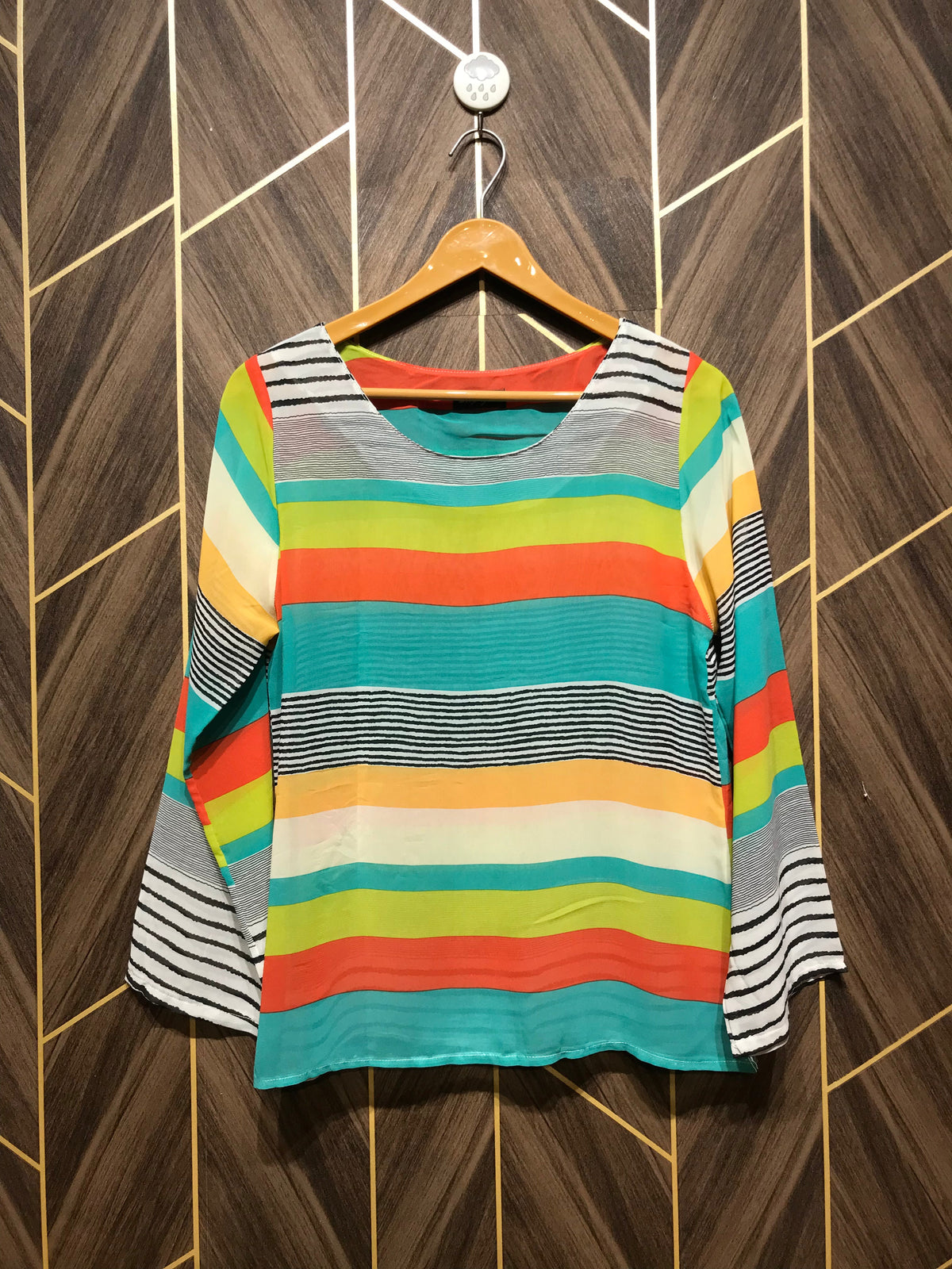 Western Top xSmall chest 17 length 24 Chiffon R-2