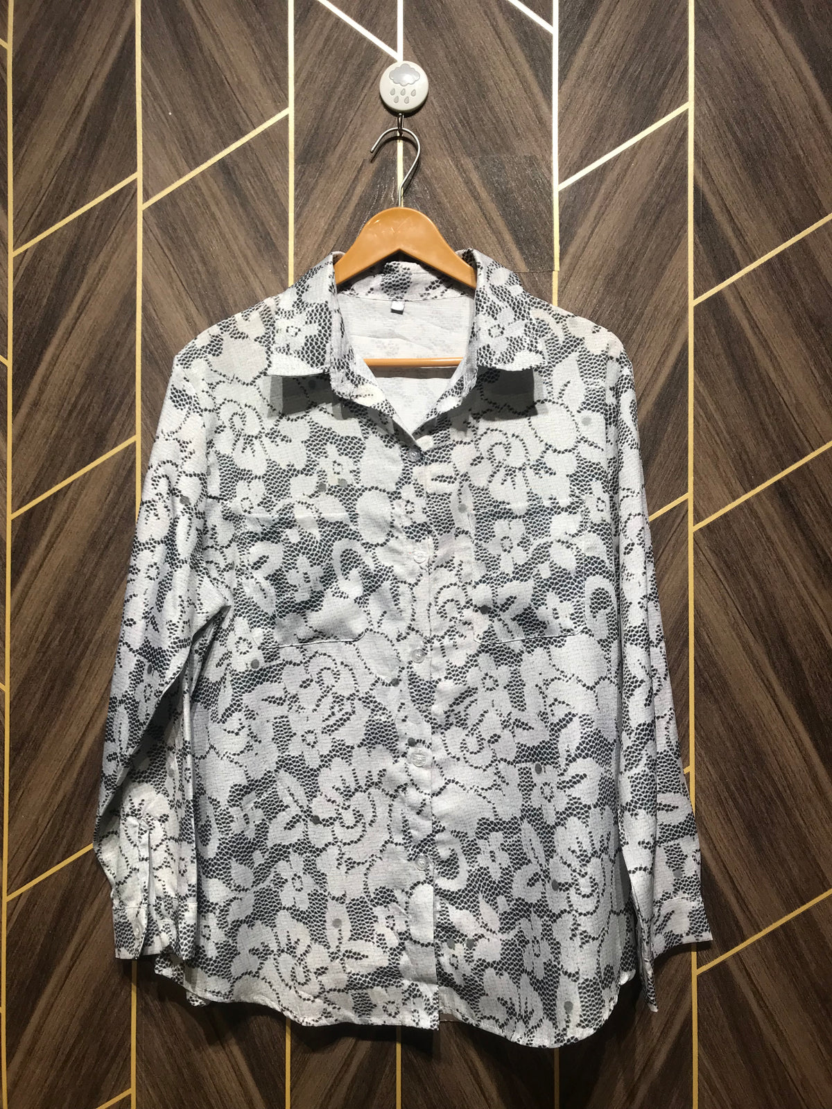 Western Top Medium Chest 19 Length 28 Chiffon