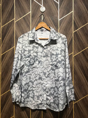Western Top Medium Chest 19 Length 28 Chiffon