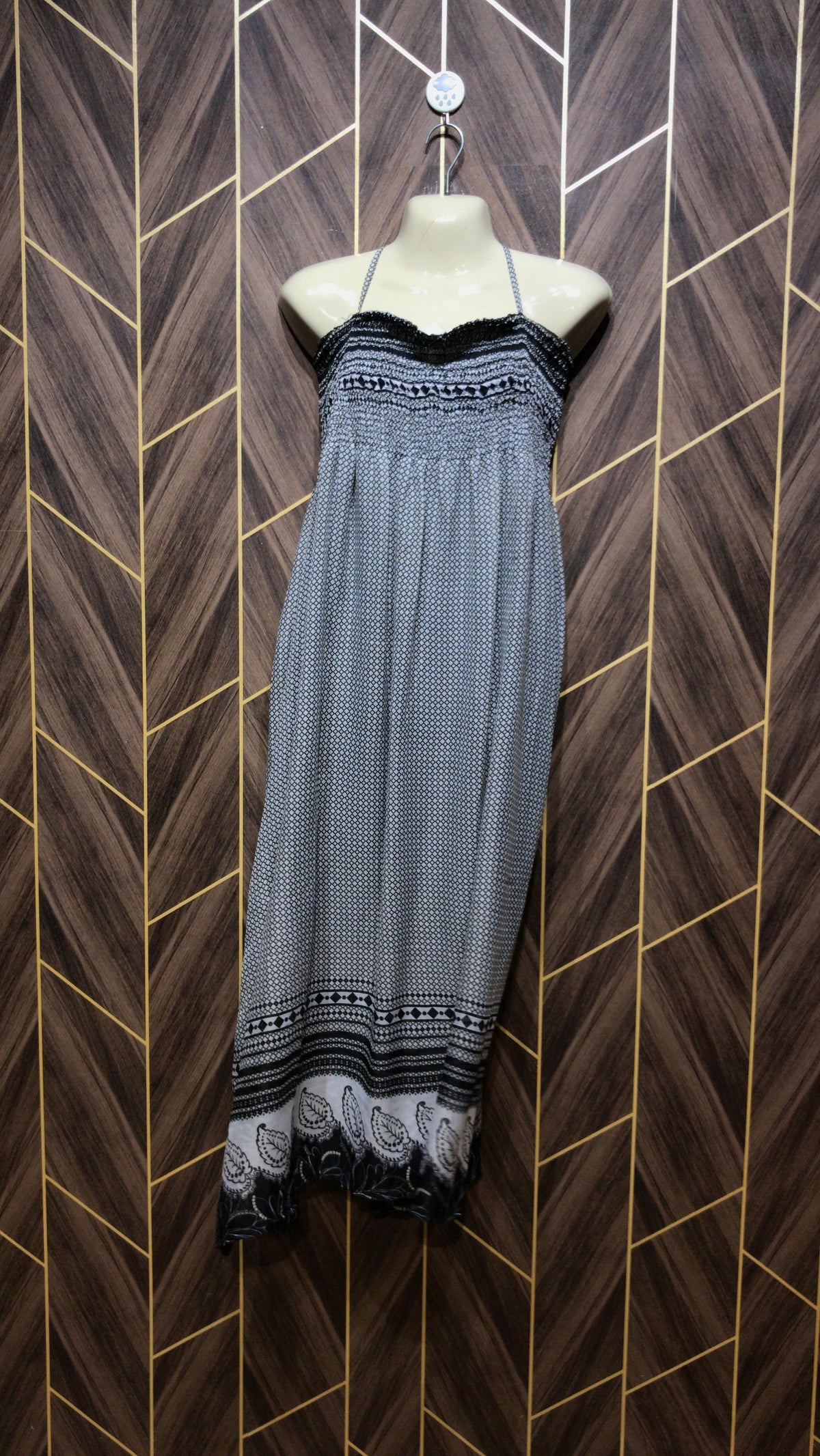 Western long maxie chiffon small | size | chest 18 | length 43