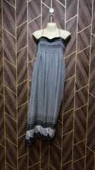Western long maxie chiffon small | size | chest 18 | length 43