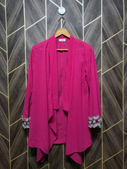 Western Shrug Small  Length 27 Chiffon