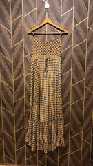 Western long maxie silk  medium | size | chest 20 | length 50