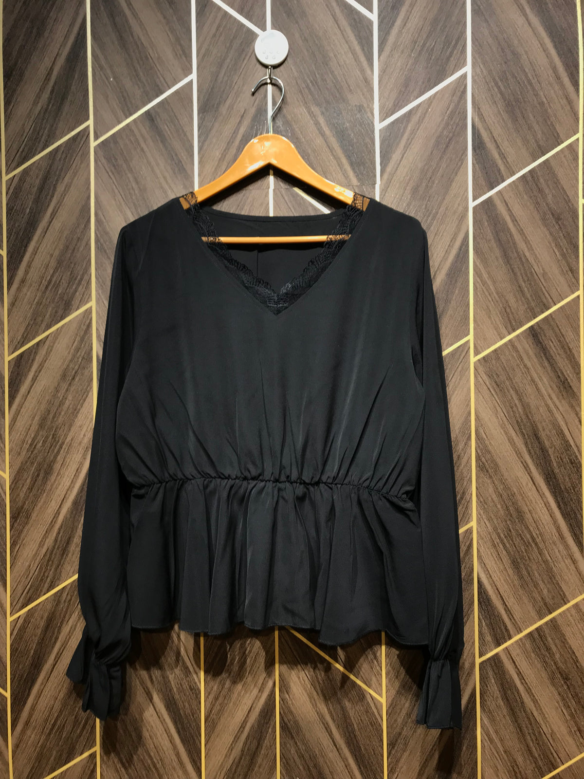 Western Top Medium Chest 19 Length 25 Chiffon