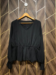 Western Top Medium Chest 19 Length 25 Chiffon