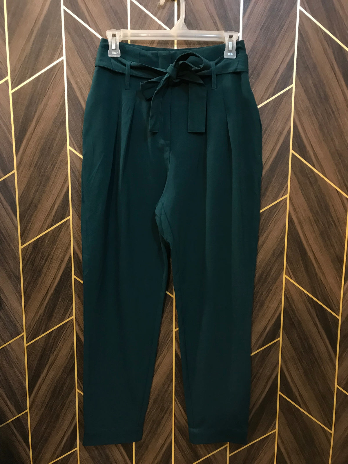 30 High Waist Belt Pent Ankle Length