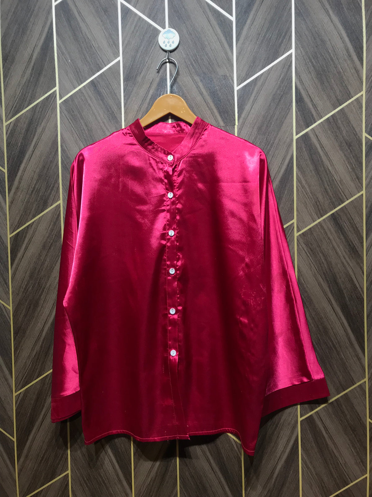 Western Top XLarge Chest 23 Length 28 Silk