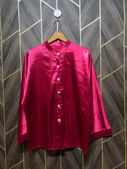 Western Top XLarge Chest 23 Length 28 Silk