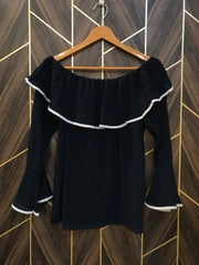 OffShoulder Small Chest 18 Length 24 Chiffon 1013
