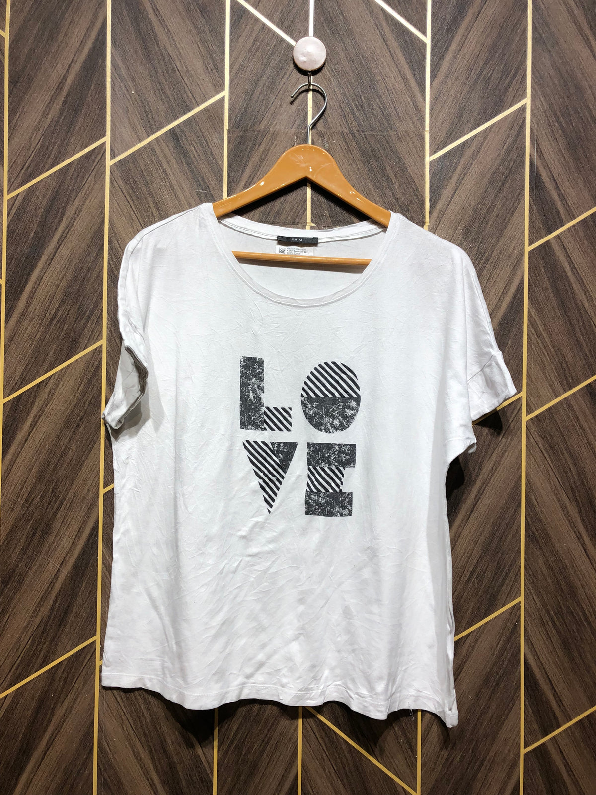 T-Shirt Jersey Large Size Length 25