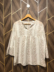 Western Top Small Chest 18 Length 27 Chiffon
