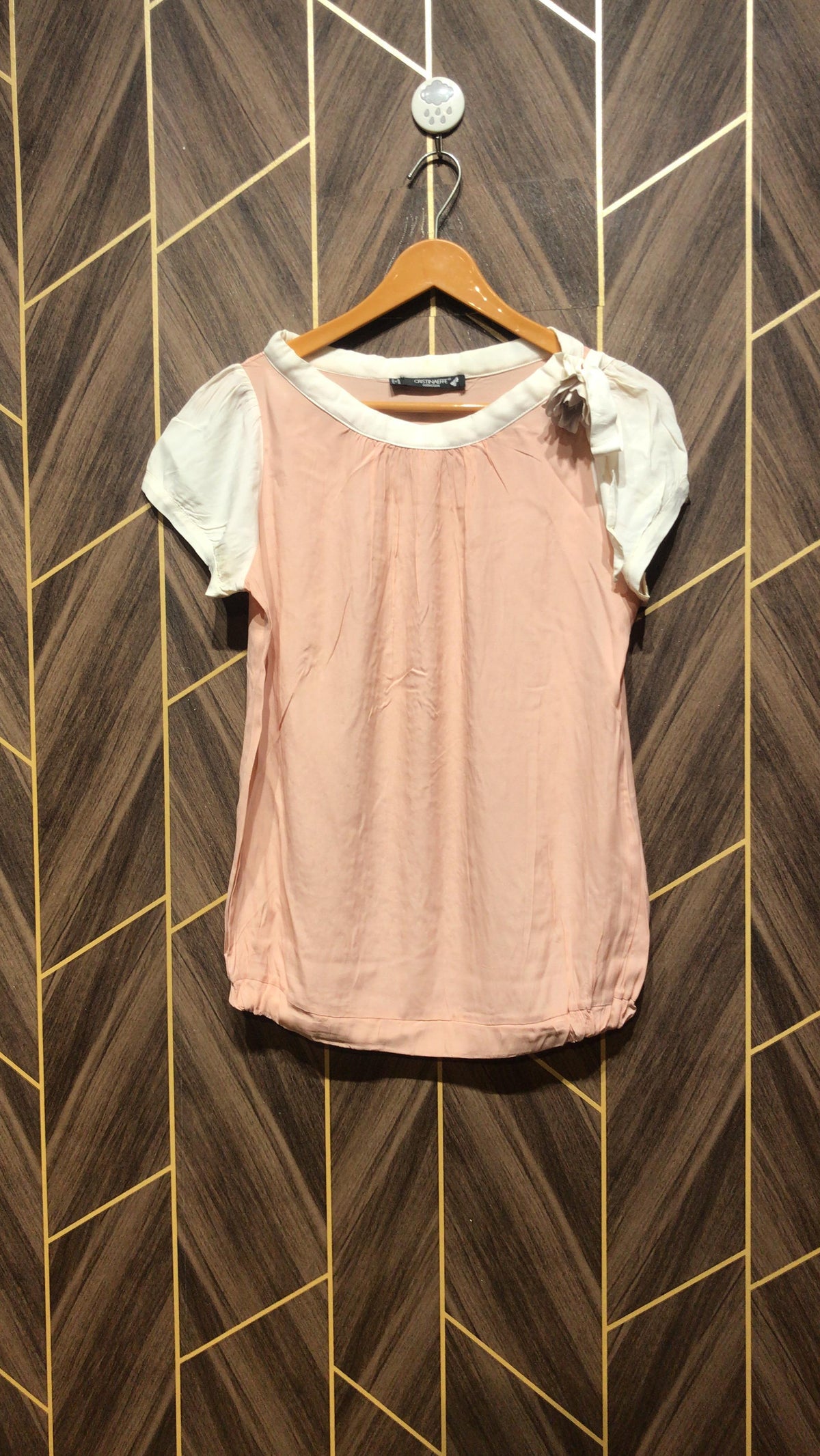 Trendy Chiffon Crop Top size Medium