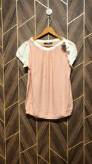 Trendy Chiffon Crop Top size Medium
