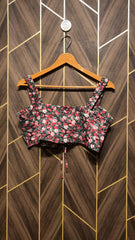 Trendy Chiffon Crop top size small