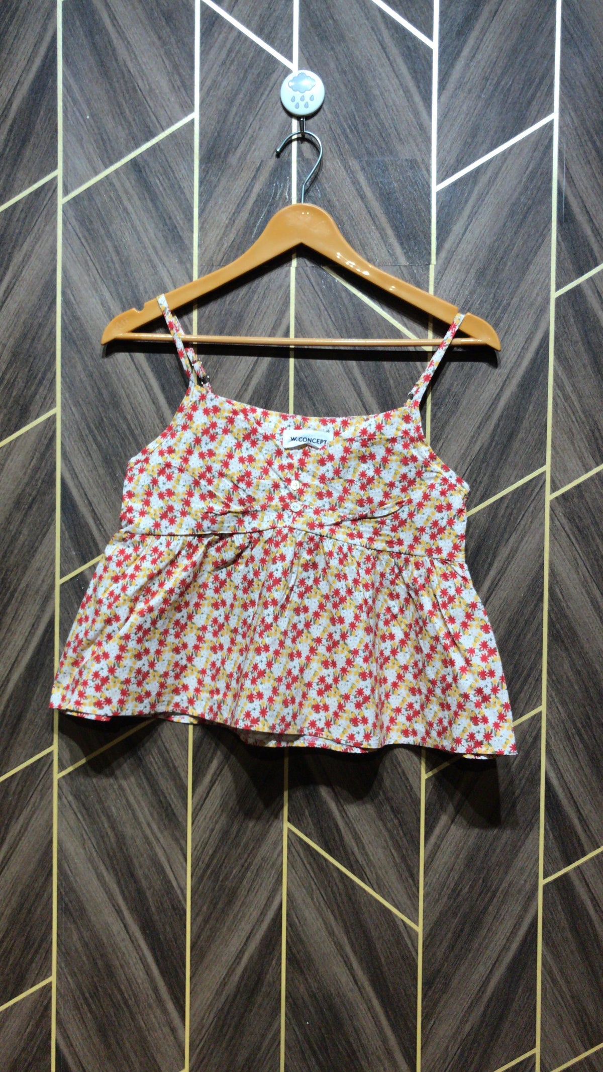 Trendy cotton Crop top size small