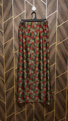 Cordset Silk Small | Shirt Chest 20 | Length 36 | Skirts Waist 30 | Length 40