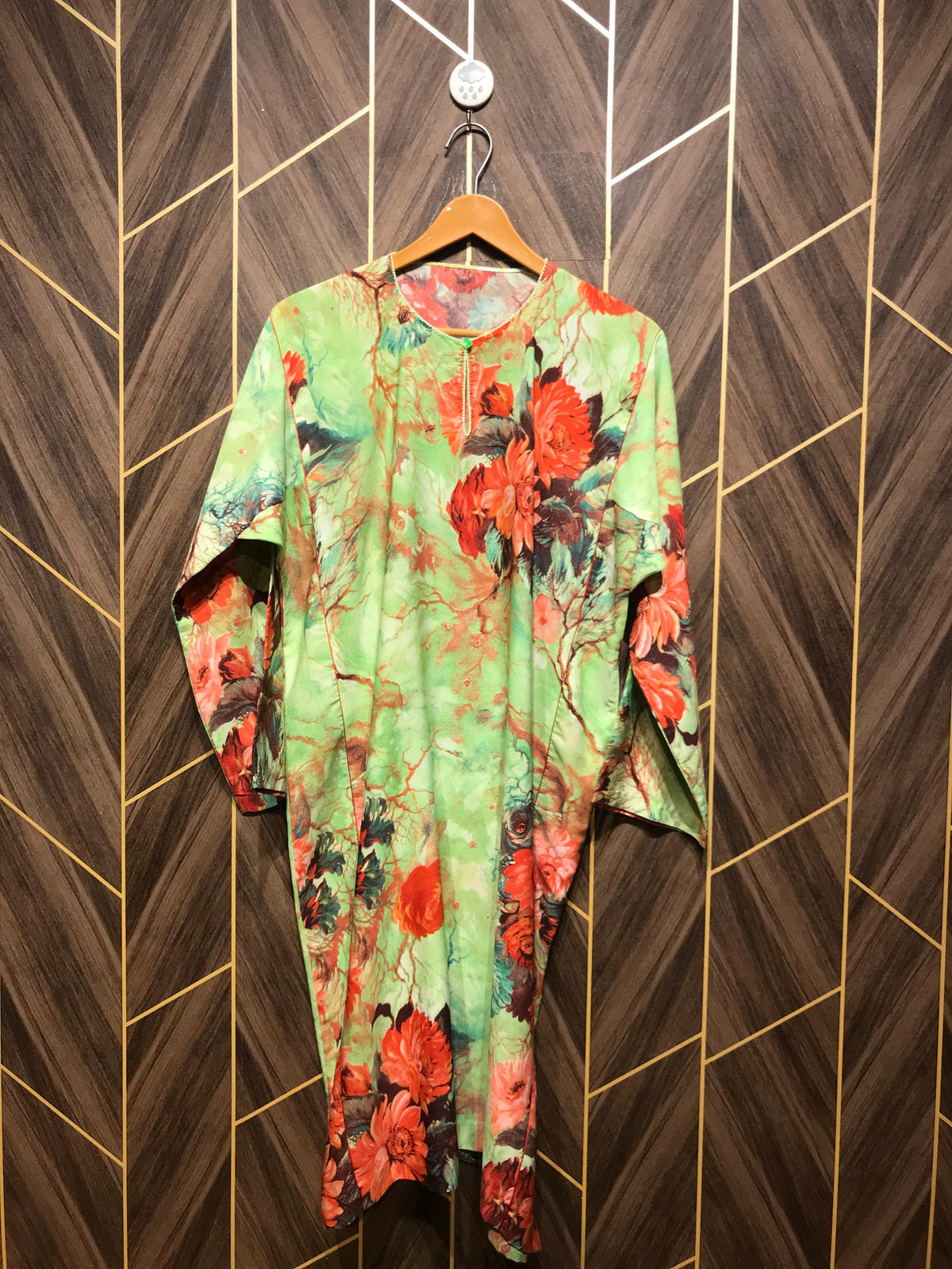 Cordset Silk large | Shirt Chest 22 | Length 40 | Skirts Waist 34 | Length 39