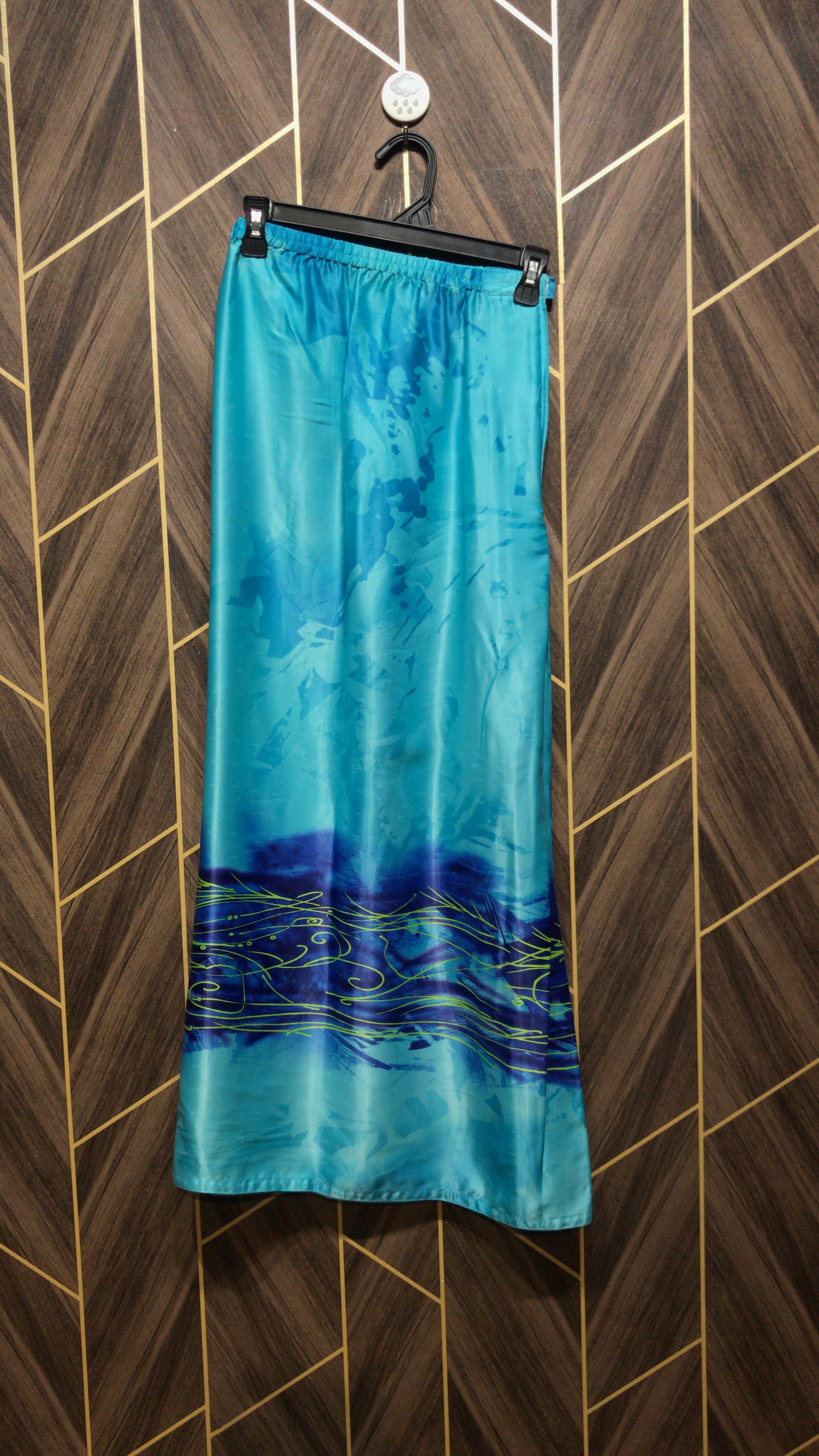 Cordset Silk Small | Shirt Chest 19 | Length 36 | Skirts Waist 30 | Length 37