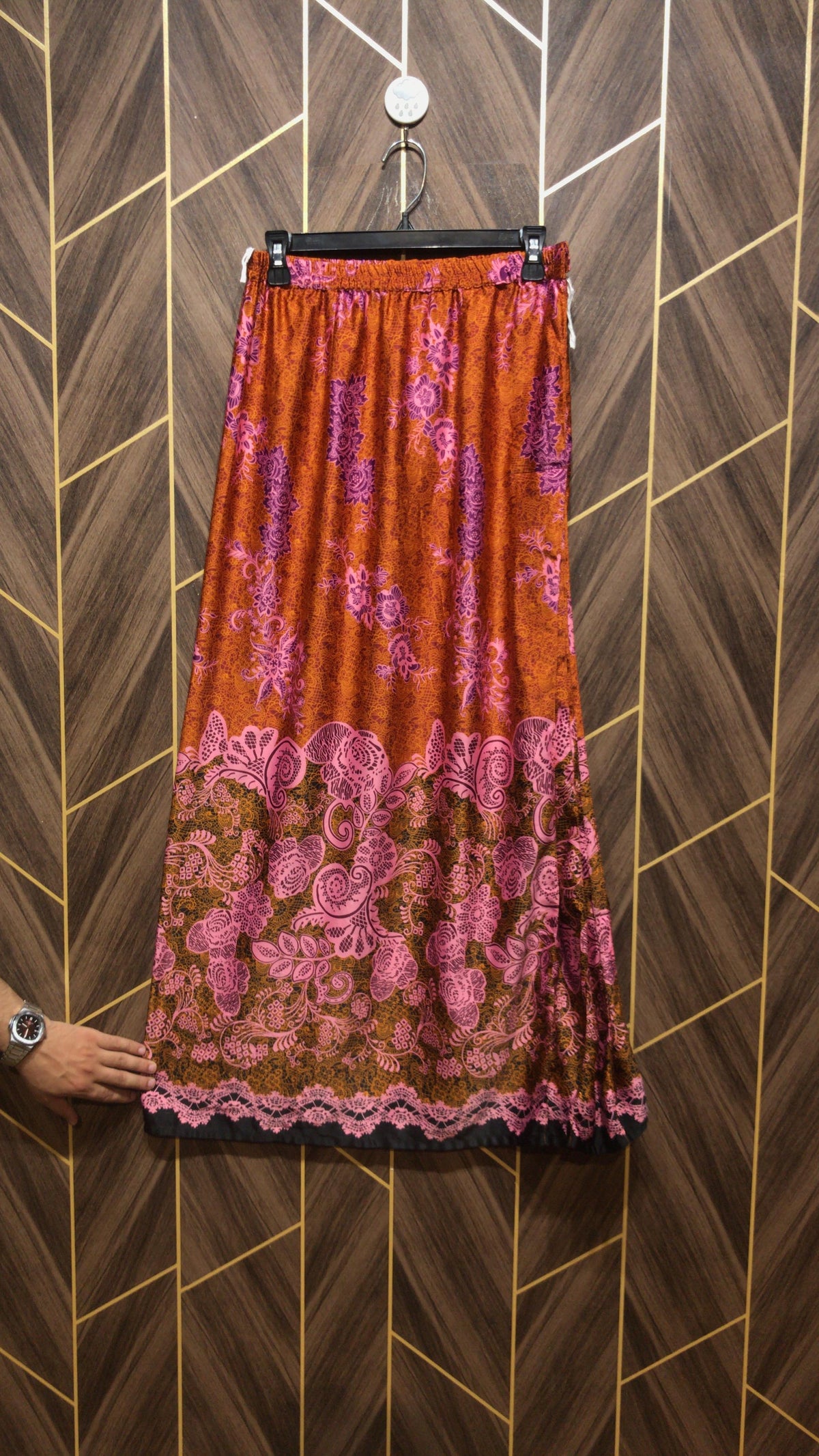Western silk skirts small | size waist 28 | Length 40