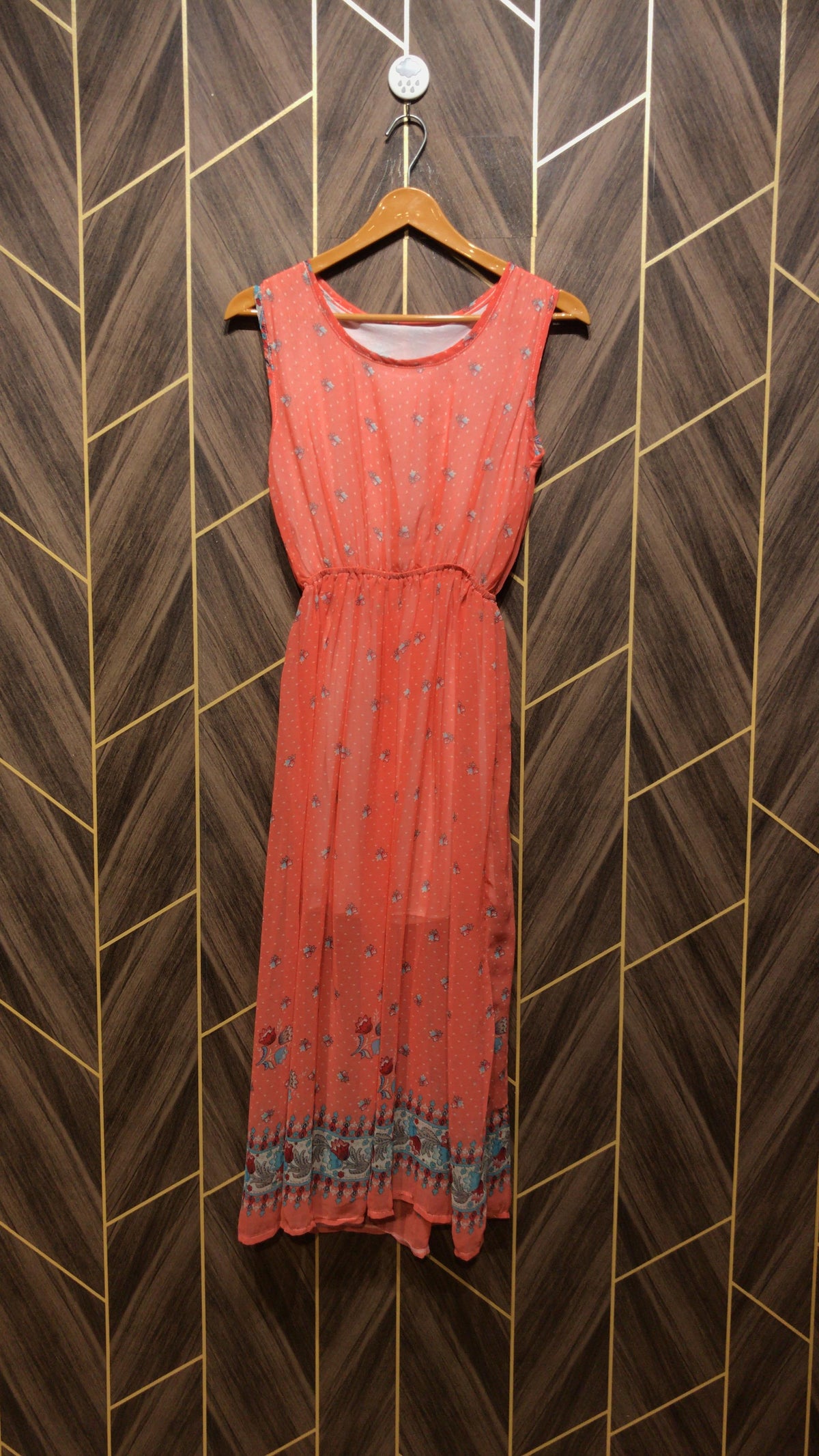 Western long maxie net silk small | size | chest 17 | length 46