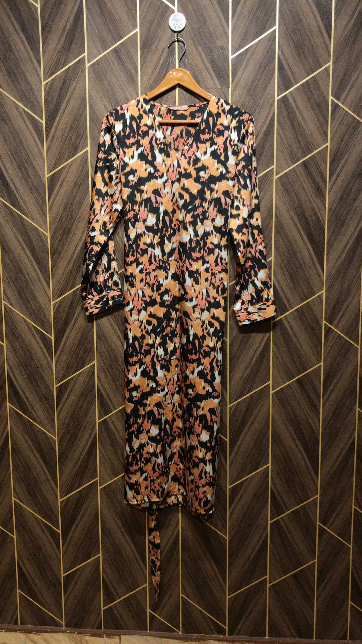Western long maxie silk medium | size | chest 20 | length 47