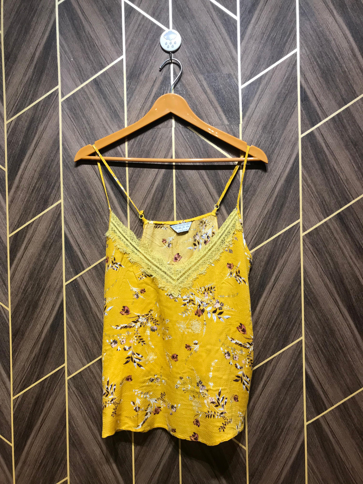 Trendy linen Crop Top size small
