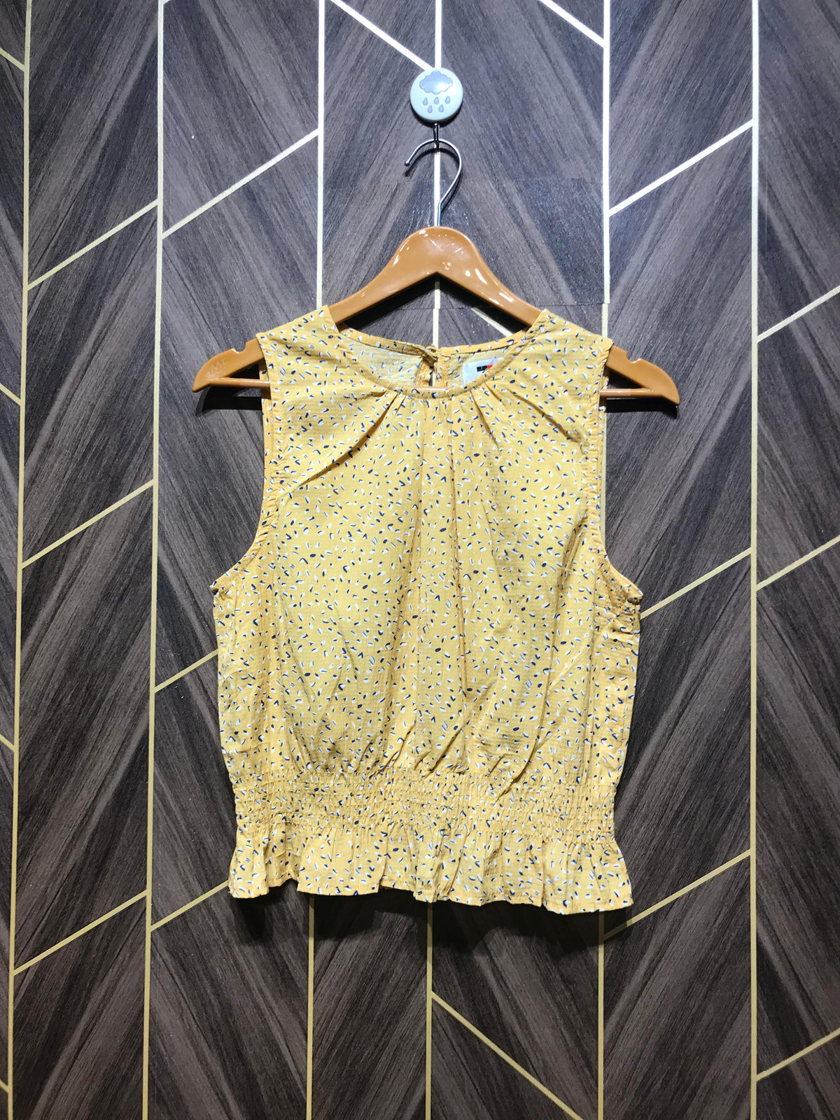 Trendy Chiffon Crop Top size small