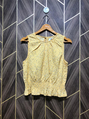 Trendy Chiffon Crop Top size small
