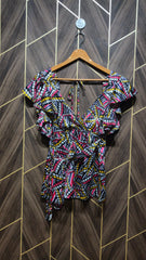 Trendy Silk Crop top size small