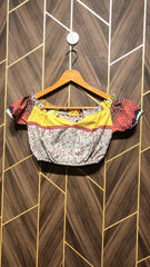 Trendy linen Crop top size small