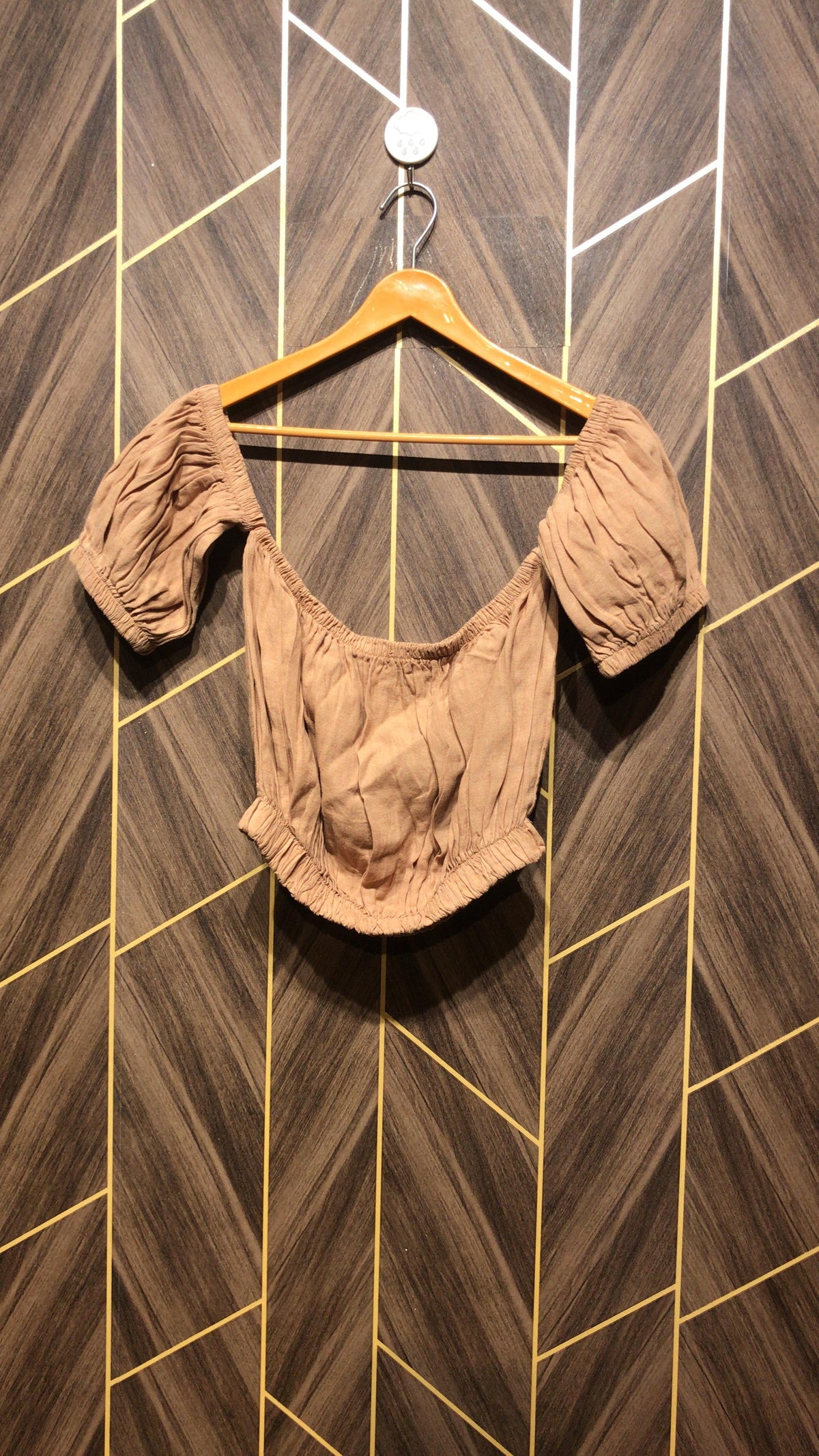 Trendy Cotton Crop top size small