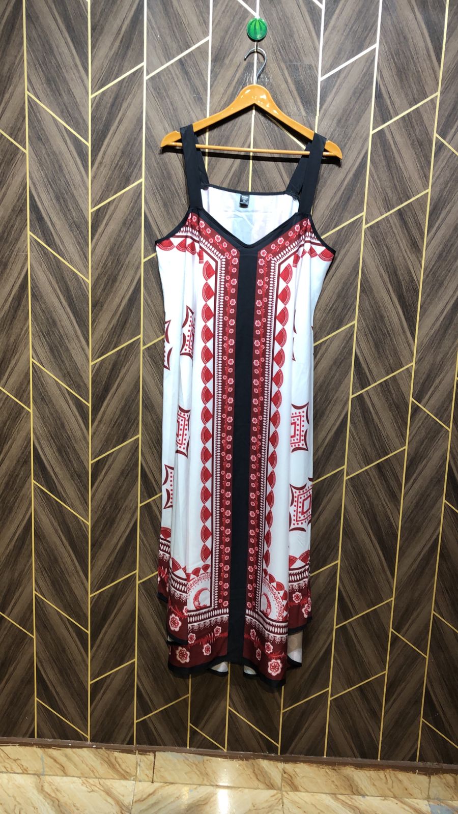 Western Long Maxi Silk – Large Size (Chest: 22, Length: 54)