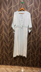 Western Long Maxi Linen – Small Size (Chest: 18, Length: 51 )