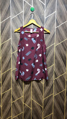 Western Top Chiffon – Small Size (Chest: 18, Length: 27)